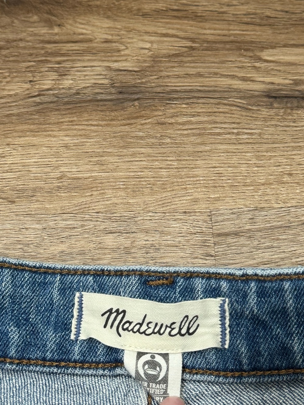 Madewell The Curvy Perfect Vintage Wide-Leg Jean Light Wash Sz 29 Spring - Picture 5 of 8